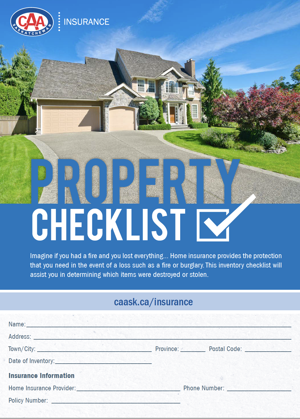 Property-checklist